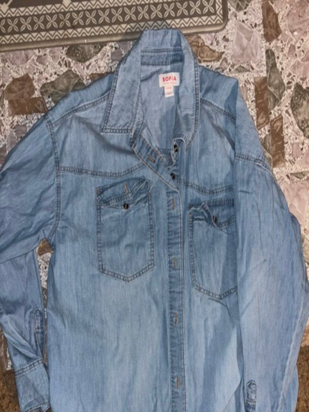SOFIA LONG SLEEVE DENIM
